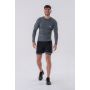 Pánské tričko Long-Sleeve Active Grey - NEBBIA XXL
