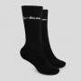 Ponožky 3/4 Socks 3Pack Black - GymBeam M