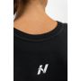Crop Mikina Gym Spirit Black - NEBBIA L