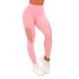 Dámské legíny Mesh Panel pink - GymBeam M