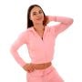 Dámská mikina Zip-up TRN pink - GymBeam S