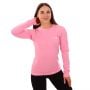 Dámská mikina Basic Jumper Baby Pink - GymBeam M