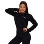 Dámská mikina Basic Jumper Black - GymBeam M