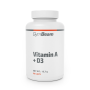 Vitamín A + D3 - GymBeam 90 kaps.