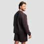 Mikina Aura Jumper Tee Brown - GymBeam L