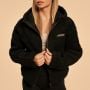 Dámská bunda Hoodie Bliss Black - BeastPink S