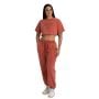 Dámské tričko CropTop Washed Terra - STRIX L