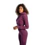 Dámská mikina Essential Cropped Hoodie Plum - STRIX S