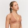 Sportovní podprsenka Halter Fierce Caramel - GymBeam XL