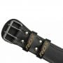 Fitness opasek 6“ Leather Black/Gold - RDX Sports L