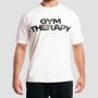 Tričko Gym Therapy White - GymBeam L