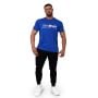 Tričko Willpower Royal Blue - GymBeam XL