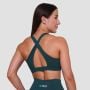 Sportovní podprsenka Ignite Dark Green - GymBeam M