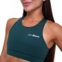 Sportovní podprsenka Ignite Dark Green - GymBeam M