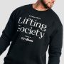 Mikina Lifting Society Black - GymBeam XXL