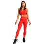 Sportovní podprsenka Limitless Hot Red - GymBeam M