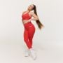 Sportovní podprsenka Limitless Hot Red - GymBeam M