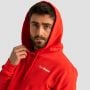 Mikina Limitless Hoodie Hot Red - GymBeam XXXL