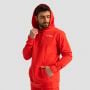 Mikina Limitless Hoodie Hot Red - GymBeam XXXL