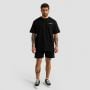 Tričko Oversized Limitless Black - GymBeam L