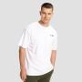 Tričko Oversized Limitless White - GymBeam L