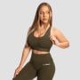 Sportovní podprsenka Limitless Espresso - GymBeam M