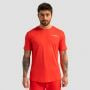 Pánské sportovní tričko Limitless Hot Red - GymBeam XXXL