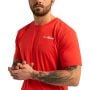 Pánské sportovní tričko Limitless Hot Red - GymBeam XXXL