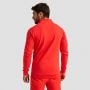 Mikina se zipem Limitless Hot Red - GymBeam XXXL
