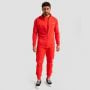 Mikina se zipem Limitless Hot Red - GymBeam XXXL