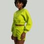 Dámská mikina Lunar Cropped Chartreuse - STRIX L
