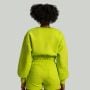 Dámská mikina Lunar Cropped Chartreuse - STRIX L