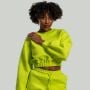 Dámská mikina Lunar Cropped Chartreuse - STRIX L