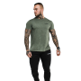Tričko Basic Heather Military - GymBeam L