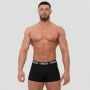 Pánské boxerky FIT Trunks 3Pack Black - GymBeam XXXL