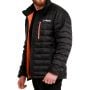 Pánská bunda Puffer Black/Orange - GymBeam L
