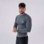 Pánské tričko Long-Sleeve Active Grey - NEBBIA XXL