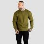 Mikina Basic Jumper Military Green - GymBeam XL