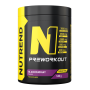 N1 Pre-Workout - Nutrend 10 x 17 g - černý rybíz
