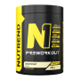 N1 Pre-Workout - Nutrend 10 x 17 g - černý rybíz