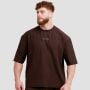 Tričko Oversized Unstoppable Brown - GymBeam L