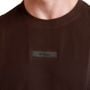 Tričko Oversized Unstoppable Brown - GymBeam L