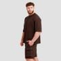 Tričko Oversized Unstoppable Brown - GymBeam L