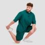 Tričko Oversized Unstoppable Green - GymBeam L