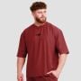 Tričko Oversized Unstoppable Red - GymBeam L