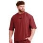 Tričko Oversized Unstoppable Red - GymBeam L