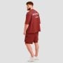 Tričko Oversized Unstoppable Red - GymBeam L
