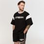 Tričko Premium Heavyweight Varsity Black  - GymBeam XXL