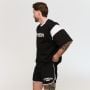Tričko Premium Heavyweight Varsity Black  - GymBeam XXL