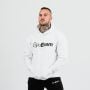 Mikina PRO Hoodie White - GymBeam L